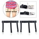 thumbnail image 4 of Camisa Stays Tirantes para Piernas Soportes Elásticos Ajustables Macarena Hombres Mujeres - Un A, 4 of 8