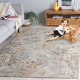 thumbnail image 3 of SAFAVIEH Blossom Theophania Floral Area Rug, Gray/Blue, 8' x 10', 3 of 8