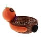 thumbnail image 3 of Canasta de ratán de soporte de comida para de , canasta de almacenamiento para decoración de de Halloween naranja, 3 of 6