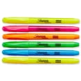 thumbnail image 3 of Sharpie Pocket Style Highlighters, Chisel Tip, Assorted Colors, Includes 2 Bonus Highlighters, 6 Count, 3 of 8