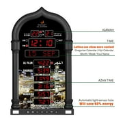 Azan Clock Large Wall/Table Automatic Muslim Azan Clock