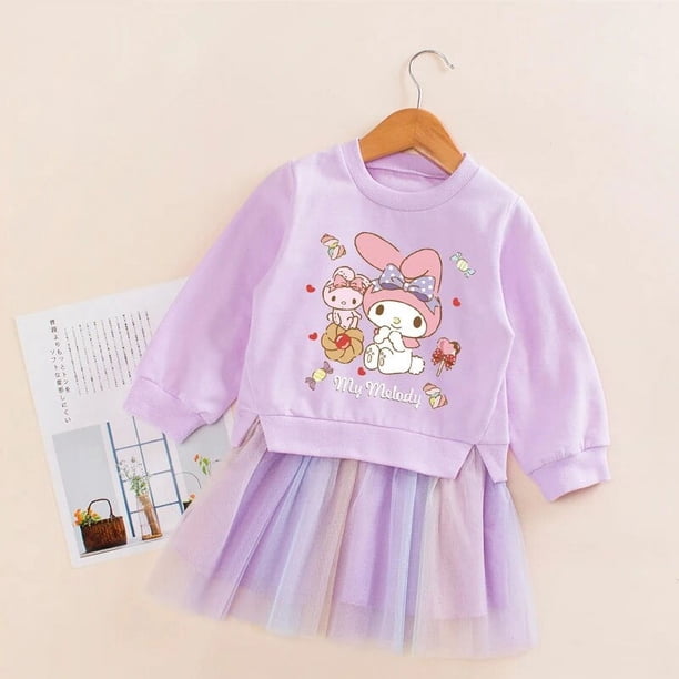Kawaii Sanrio Anime My Melody Kuromi Girl Princess Vintage Dress Kid Clothes Wedding Party Birthday Dress Children Birthday Gift - Walmart Business Supplies Kawaii Sanrio Anime My Melody Kuromi Girl Princess Vintage Dress Kid Clothes Wedding Party Birthday Dress Children Birthday Gift - Walmart Business Supplies