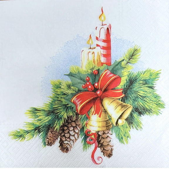 Keep Unique Christmas Paper Napkins For Holiday Party and Decoupage, Pack/20