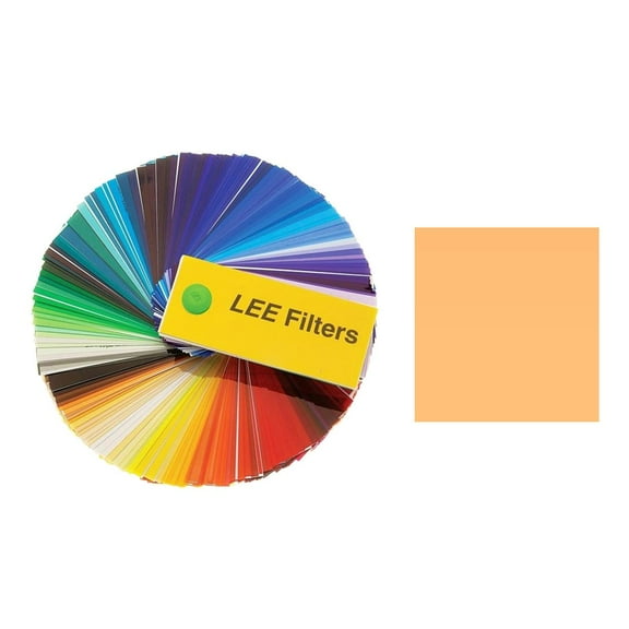 Lee Filters Zircon Warm Amber 5 (O32) 24"x24" Gel Filter Sheet