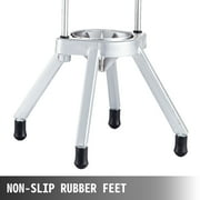 VEVOR 8-Section Commercial Easy Wedger Stainless Steel Blade Fruit Lime Slicer, Lemon Cutter 8 Wedges for Bar Restaurant