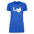 thumbnail image 2 of Guess What, Chicken Butt Funny Ladies T-shirts, Sarcastic T-shirts for Women - Royal MH200WFUN S5 XS, 2 of 3