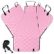 thumbnail image 1 of [ Cubierta para Asiento de Auto para Perros NECKORY Impermeable para Asiento Trasero Rosa/Gris ], 1 of 7