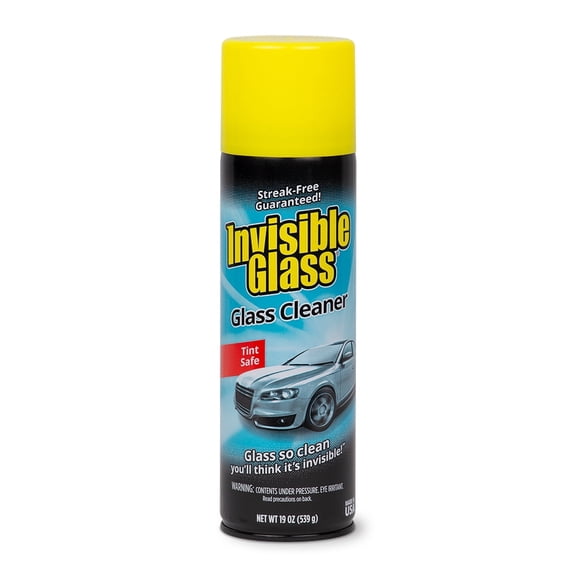 Invisible Glass 91164 Premium Glass and Window Cleaner for Auto and Home Cleans Glass, Windows, Windshields, Navigation Screens, and More, Streak-Free, Ammonia-Free, Tint-Safe, 19 Oz, Pack of 1