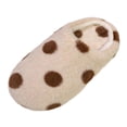 thumbnail image 6 of SAWOBUUN Womens Polka Dot Fuzzy Slippers Closed Toe Soft Fuzzy Plush House Shoes Winter Warm Cozy Non Slip Casual Indoor Outdoor Slippers, 6 of 9