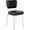 Black, variant on Richardson Seating Diner Chair with 2" Box Seat-Color:Cracked Ice Red