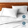 thumbnail image 6 of Bare Home Pillowcase Set - Premium 1800 Collection - Double Brushed - Ultra Soft - King Size, Cloud Gray, 2 Count, 6 of 8