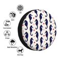 thumbnail image 4 of Goofa Seahorses and Hearts Pattern Universal Tire Cover for Jeep, SUV, Truck, and Trailer – Waterproof, UV-Resistant,Easy to Install, Fits 14"-17" Tires-17 inch, 4 of 6