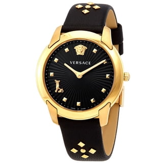 Versace Greca Urban Quartz Green Dial Men display picture 1
