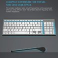 thumbnail image 4 of Teclado y Ratón Inalámbricos JOYACCESS Slim Ergonómico Combo, 4 of 7