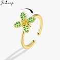 thumbnail image 1 of Multiple Style Anxiety Ring Fidget Spinner Rings for Women Star Moon Butterfly Flower Spinning Ring Rotate Freely Jewelry 2023 185, 1 of 6