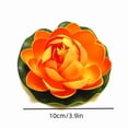 thumbnail image 2 of Artificial Floating Foam Lotus Flower, EVA Water Lily Pond Pool Decor Ornament Dancing Prop for Water Scene Arrangement, 2 of 6