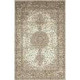 thumbnail image 2 of Unique Loom Bromley Collection Area Rug - Midnight (4' 1" x 6' 1" Rectangle Light Brown/Ivory), 2 of 6