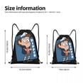 thumbnail image 4 of Mochila con cordón de Anime Gravity Falls de Dipper Pines, mochila deportiva para gimnasio, bolsas con cordón para ciclismo, 4 of 5