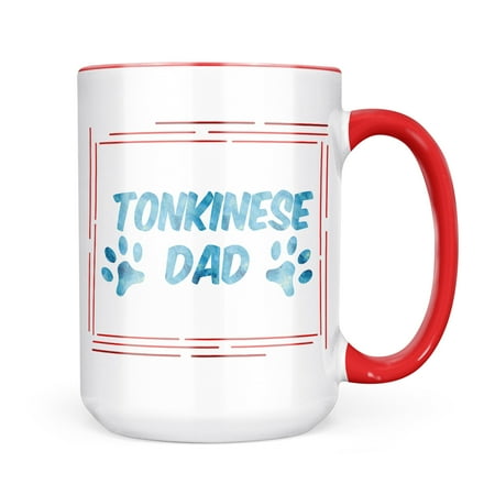 

Neonblond Dog & Cat Dad Tonkinese Mug gift for Coffee Tea lovers