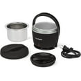 thumbnail image 2 of Crockpot 20-oz Lunch Crock Food Warmer Heated Lunch Box Black, 2 of 4