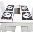 thumbnail image 4 of Ryvnso Placemats Set of 4 Hearts Bats Dining Mats Heat-Resistant Non-Slip Washable Table Mat, 4 of 8