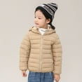 thumbnail image 6 of Zshosam Winter Coat Toddler Girl Baby-Girls And Toddler Heavy Winter Jacket,Wind-resistant Water-resistant Shell,Fleece Inner Size 12T 13T,(Khaki 12-13 Years), 6 of 8