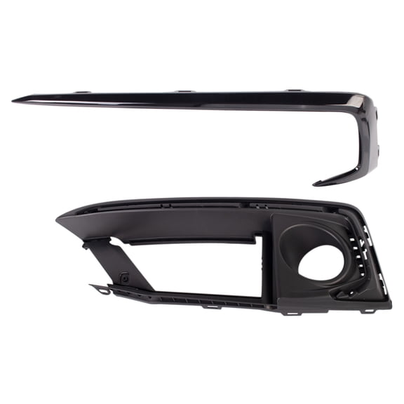TRQ Front Left Fog Light Bezel Fits 2019-2021 Honda Civic LTA04716