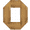 O, variant on Reclaimed Personalized Monogram Letter, Choose Your Initial