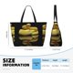 thumbnail image 4 of Easygdp Yellow White-Lipped Pit Viper Bolsa de Viaje de Playa de Gran Capacidad, Bolsa Tote Perfecta para la Playa, Escapadas de Fin de Semana y Viajes, 4 of 7