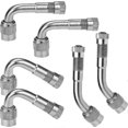 thumbnail image 1 of 6-Pack 45 90 135 Valve Stem Extenders, Schrader Tire Valve Extension for Dual Wheels, Cars, RV, Stroller, Bike, 1 of 5
