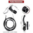 thumbnail image 2 of Complete Bicycle Mountain Bike Set,v Brake + Outer Cables + Lever + Frontrear Bike Brake Accessori, 2 of 5