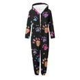 thumbnail image 3 of RXMEKW Pyjama pour Bébé Fille, Combinaison à Capuche avec Manches pour Chaleur Hivernale Décontractée, 3 of 6