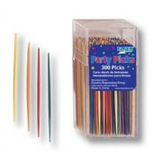 Party Central Club Pack of 3600 Yellow and Red Festive Party Hors Doeuvres Food Picks 3"