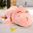 thumbnail image 3 of Nuevo dinosaurio de peluche de gran tamaño largo y encantador, muñeco de peluche de dinosaurio de dibujos animados suave, almohada para novio, regalo de cumpleaños para niñas y niños, 3 of 5