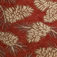 thumbnail image 3 of Park Designs Pinecone Hooked Indoor Rug Runner 2'x6', 3 of 5