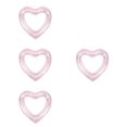 thumbnail image 1 of CUITING Love Swimming Ring Buoy Inflatable Glitter Tube Heart Pool Float Heart-shaped Bachelorette 4 Count, 1 of 6