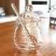 thumbnail image 4 of 250 ml honey jar and set with glass dipper mini jars spoon, 4 of 5