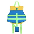 thumbnail image 4 of Koorium Kids Swim Jacket Float Life Vest Buoyancy Swimwear Toddler Swimming Training Aid with Adjustable Safety Straps, Blue, S (1-3 Years/26-35lbs), 4 of 10