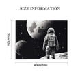 thumbnail image 3 of Onetech Astronauts' Interesting Aliens Moon Cosmos Galaxy Hippies 20x16/16x12 in Canvas Prints Wall Art Decor Living Room Bedroom Office 16x12in, 3 of 6