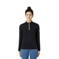 thumbnail image 2 of Horze Lucy Womens Long Sleeved Half Zip Ventilated Shirt, 2 of 8