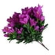 thumbnail image 5 of Ramo de flores artificiales Simulación Adorno floral Mesa Centro de mesa Oficina en casa Decoración de flores, Morado oscuro Speravity HA8263-01B, 5 of 6