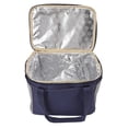 thumbnail image 4 of Insulated Lunch Box, Lunch Box Bag Reusable Leak Proof  For Picnic Navy Blue,Coffee, 4 of 8