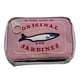 thumbnail image 1 of Bolsa de maquillaje con diseño de sardinas enlatadas, cierre de cremallera, exquisitos patrones de bordado, neceser portátil de viaje, organizador de cosméticos., 1 of 8