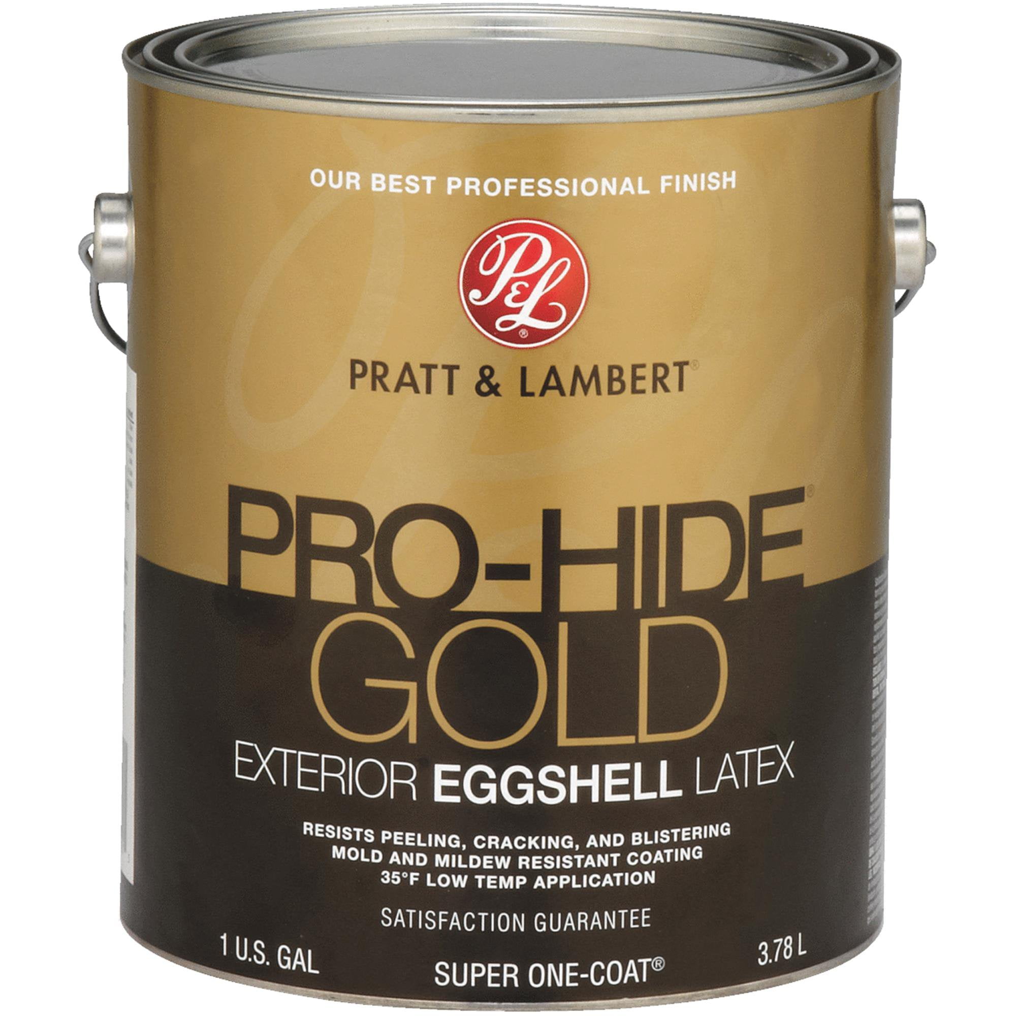 Pratt & Lambert ProHide Gold Latex Eggshell Exterior House Paint