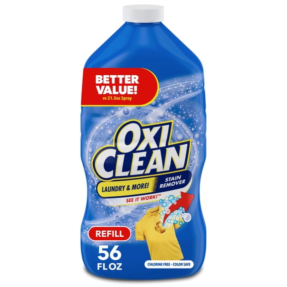 OxiClean Laundry Stain Remover Spray, Attacks Tough Dried-In Stains, 21.5 fl oz