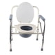 thumbnail image 1 of Silla con orinal Silla con orinal junto a la cama Silla con orinal junto a la cama Silla con orinal plegable de acero inoxidable de altura ajustable para inodoro para ducha Inodoro ANGGREK Otros, 1 of 8