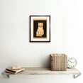thumbnail image 2 of Sitting Tabby Cat Julie De Graag Art Print Framed Poster Wall Decor 9x7 inch, 2 of 5