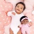 thumbnail image 6 of OUOZZZ 10" Soft Baby Doll for Kids, First Black Baby Doll for 1 2 Year Old Girls Gift African American Black Doll Baby Learning Toy Plush Rag Babies Doll Toy, 6 of 7