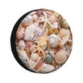 thumbnail image 1 of Fotbe Colorful Seashells Funda de Llanta de Repuesto con Estampado, Engrosada, Ajuste Universal para Jeep, Remolque, RV, SUV, Camión-15 inch, 1 of 6