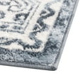 thumbnail image 3 of 8' x 10' Blue and Ivory Border Rectangular Area Throw Rug, 3 of 5